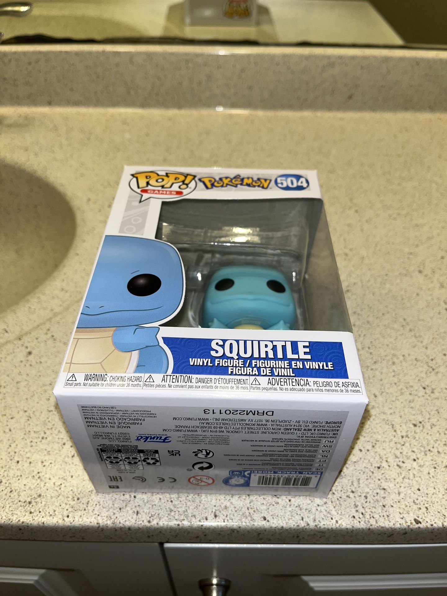 Funko Pop Pokémon Squirtle [New]