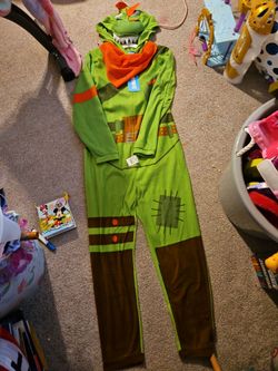 Fortnite Rex  Costume Onesie size adult Medium