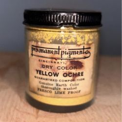 Vintage “Permanent Pigments” Yellow Ochre
