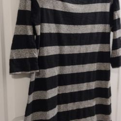 STRIPED DRESS XL  
