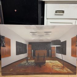 Recording Studio Canvas Print