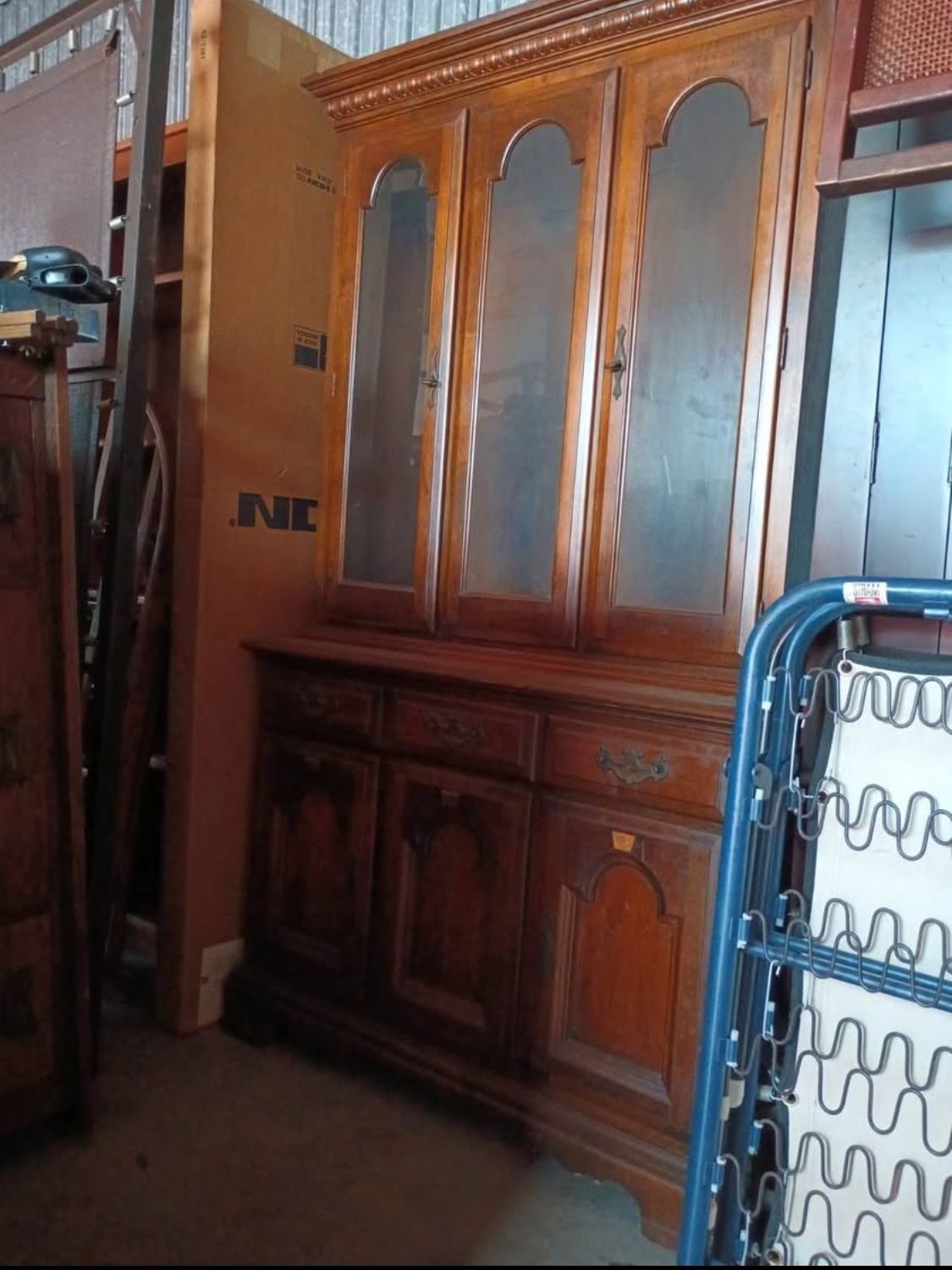 Antique China Cabinet/Hutch