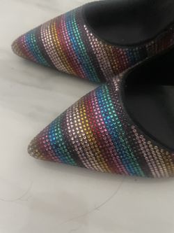 Steven Madden Bright Multi Sexy Heels