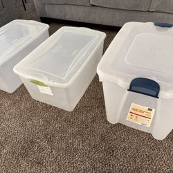 Storage bins / totes