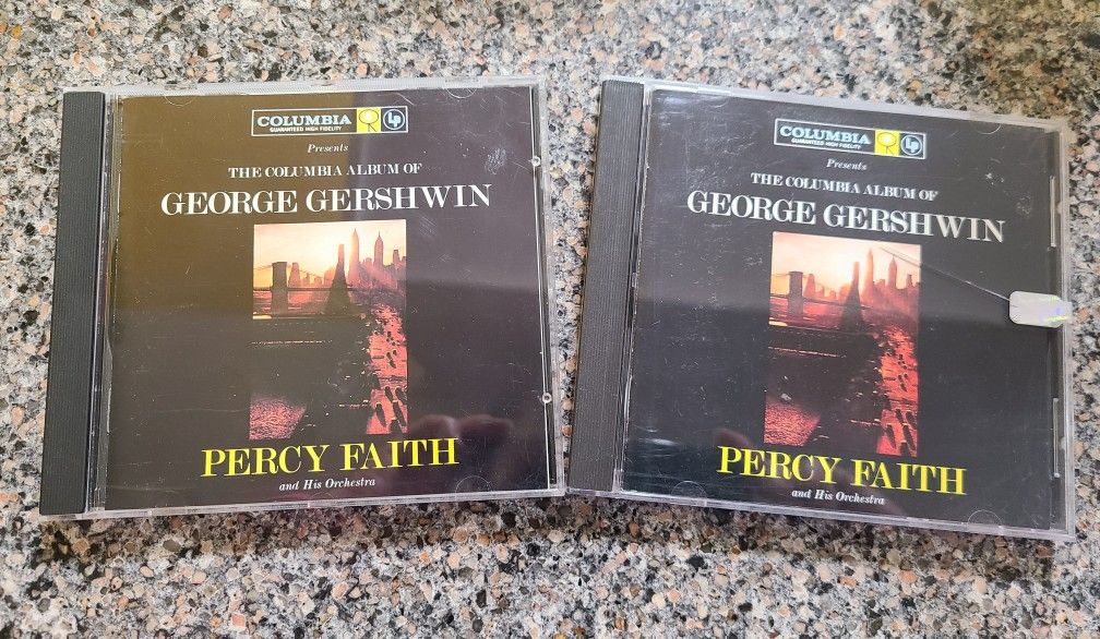2 CDs - GEORGE GERSHWIN performed by PERCY FAITH and His Orchestra