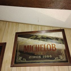 Michelob Beer Mirror 