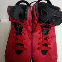 Nike Air Jordan 11 Retro “Cherry Red” Colorway – Youth Size Boys Size 7 Basketball Shoes – Chicago Bulls Style