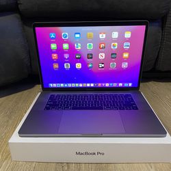 2018 Apple Macbook Pro Touch Bar (15.4” Retina Display