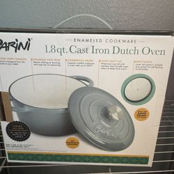 1.8 Quart Cast Iron Dutch Oven