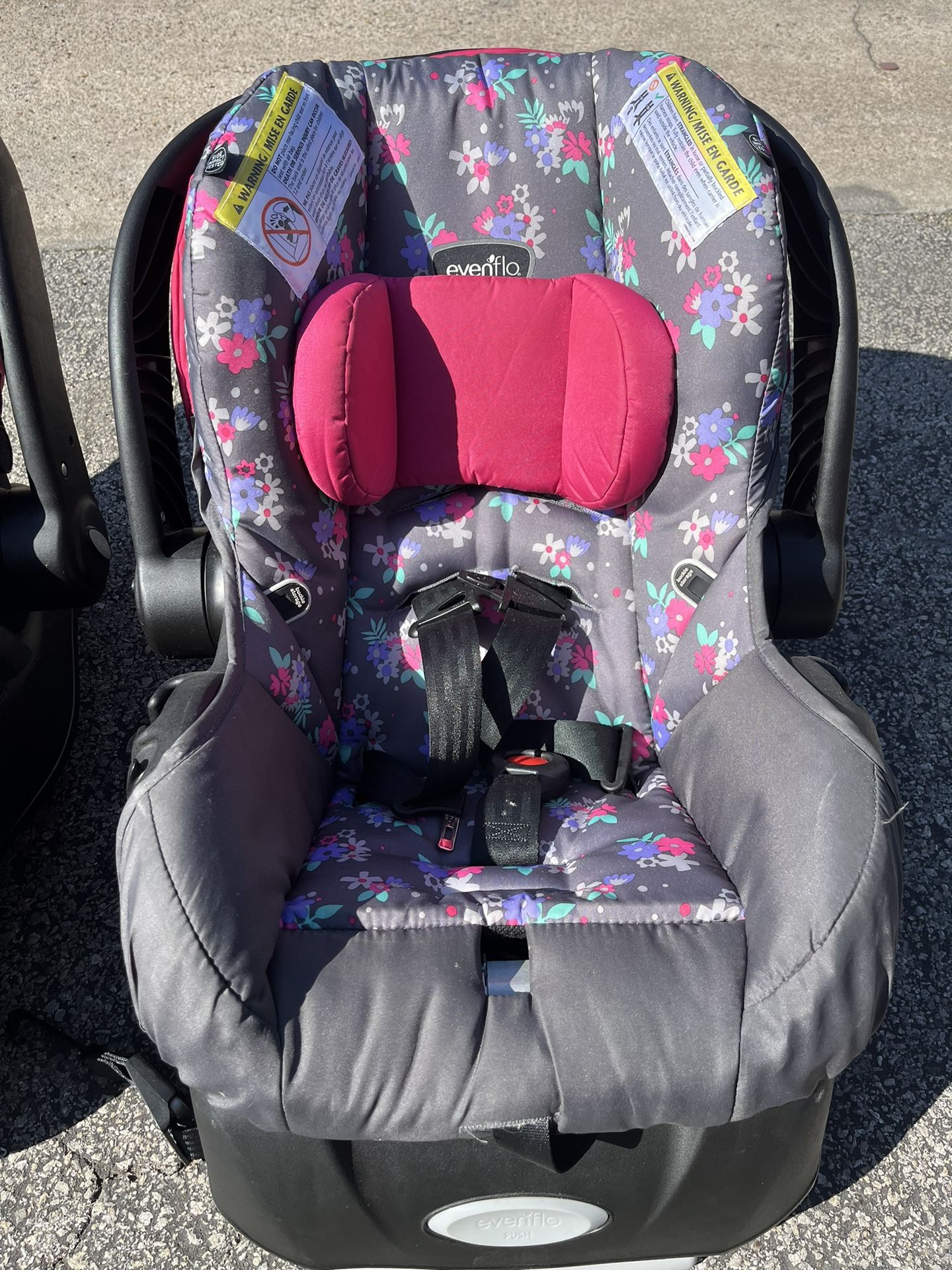 evenflo pivot bassinet Evenflo Pivot Modular Travel System, 2023, Casual Grey main image 1