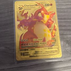 Charizard Vmax gold