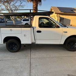 Heavy-Duty Truck Utility Rack – Steel Ladder/Storage Rack