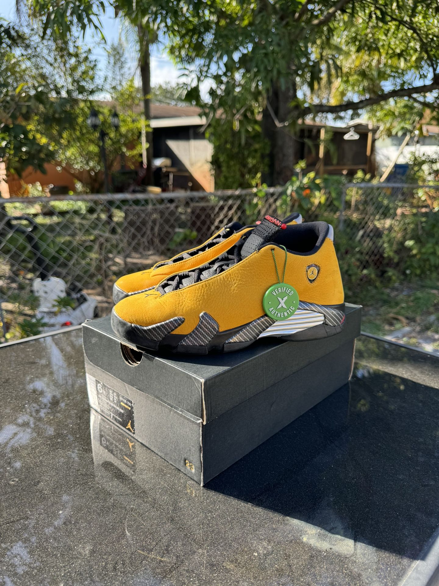 14 Reverse Ferrari Air Jordan 14 Ferrari Yellow Air Jordan