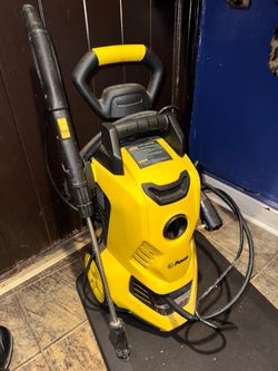 Power Electric Pressure Washer Yellow