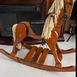 Wooden Rocking Horse