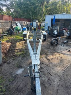 21-22ft aluminum boat trailer
