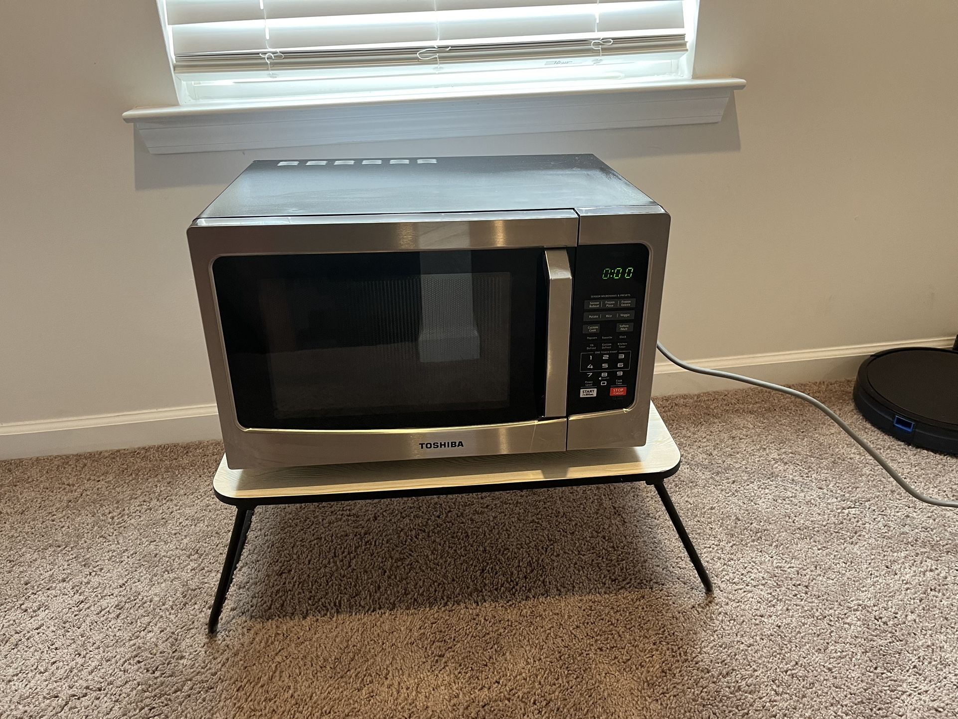Toshiba Stainless Steel Microwave 
