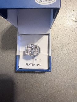 Jesus Crucifix Cross Ring Silver