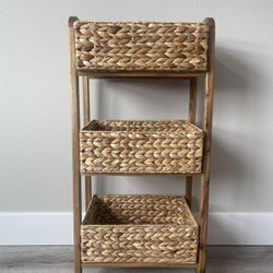 Rattan Storage rack