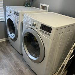 Dryer And Washer. Lg.