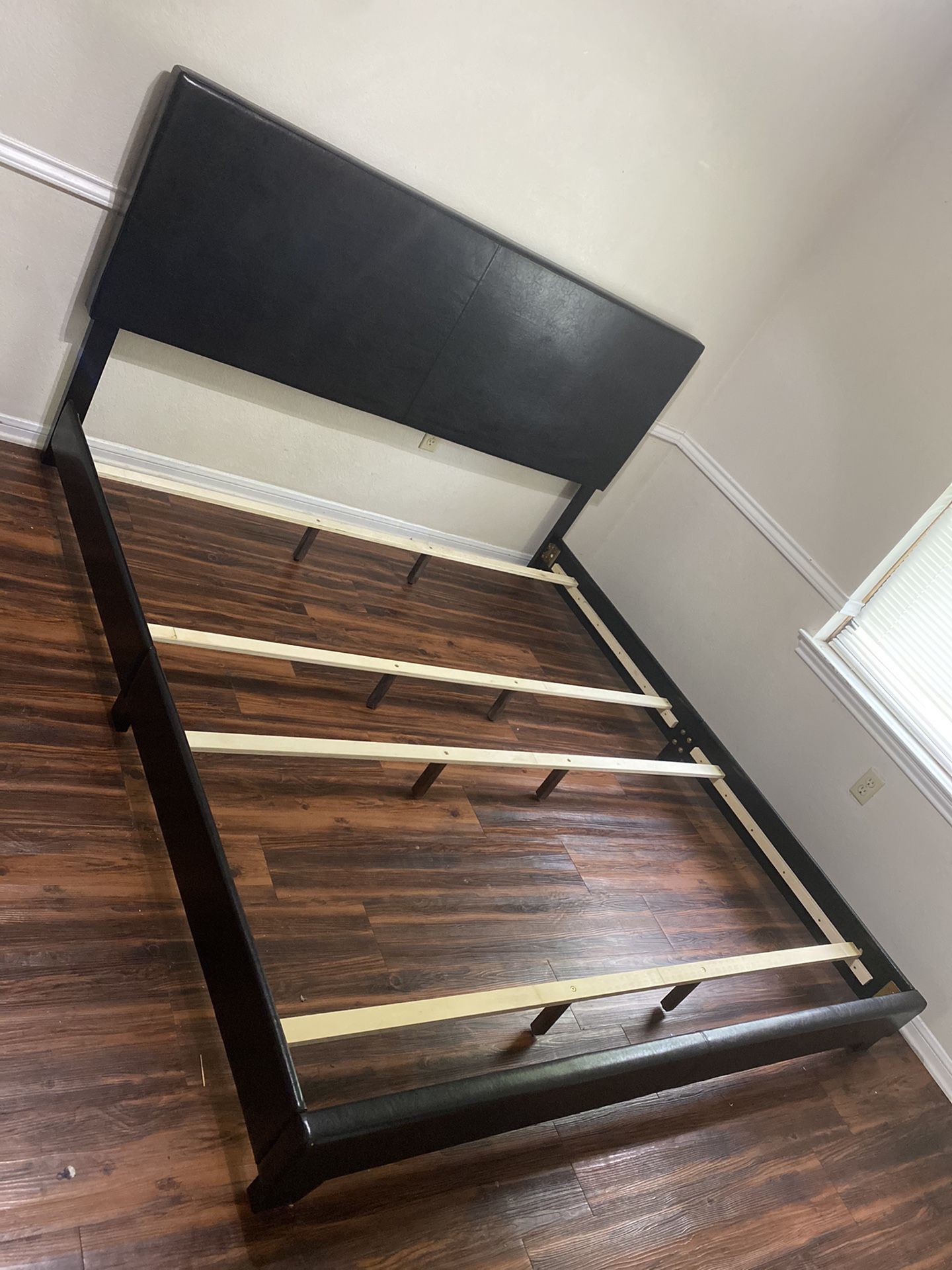 King Size Bed Frame & Box Spring