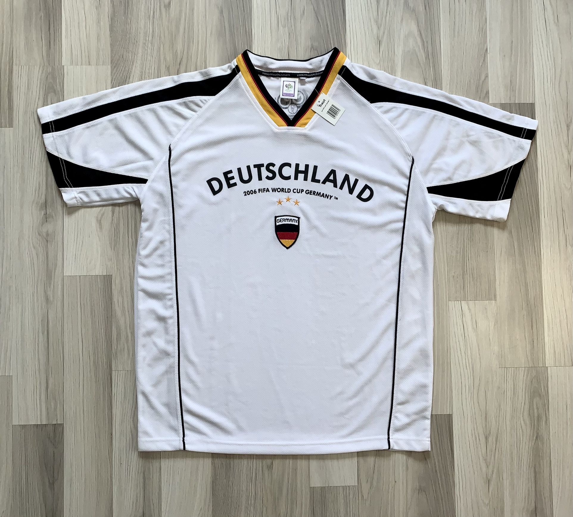 Vintage 2006 World Cup Deutschland Germany Soccer Jersey Men’s 2XL. NEW with tag. See Pics 