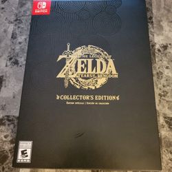 Legend Of Zelda Tears Of The Kingdom Collector's Edition Nintendo Switch Brand New 