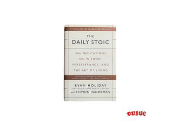 Ryan Holiday Stephen Hanselman The Daily Stoic Hardcover Philosophy Dust Jacket