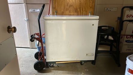 GE Chest Freezer White
