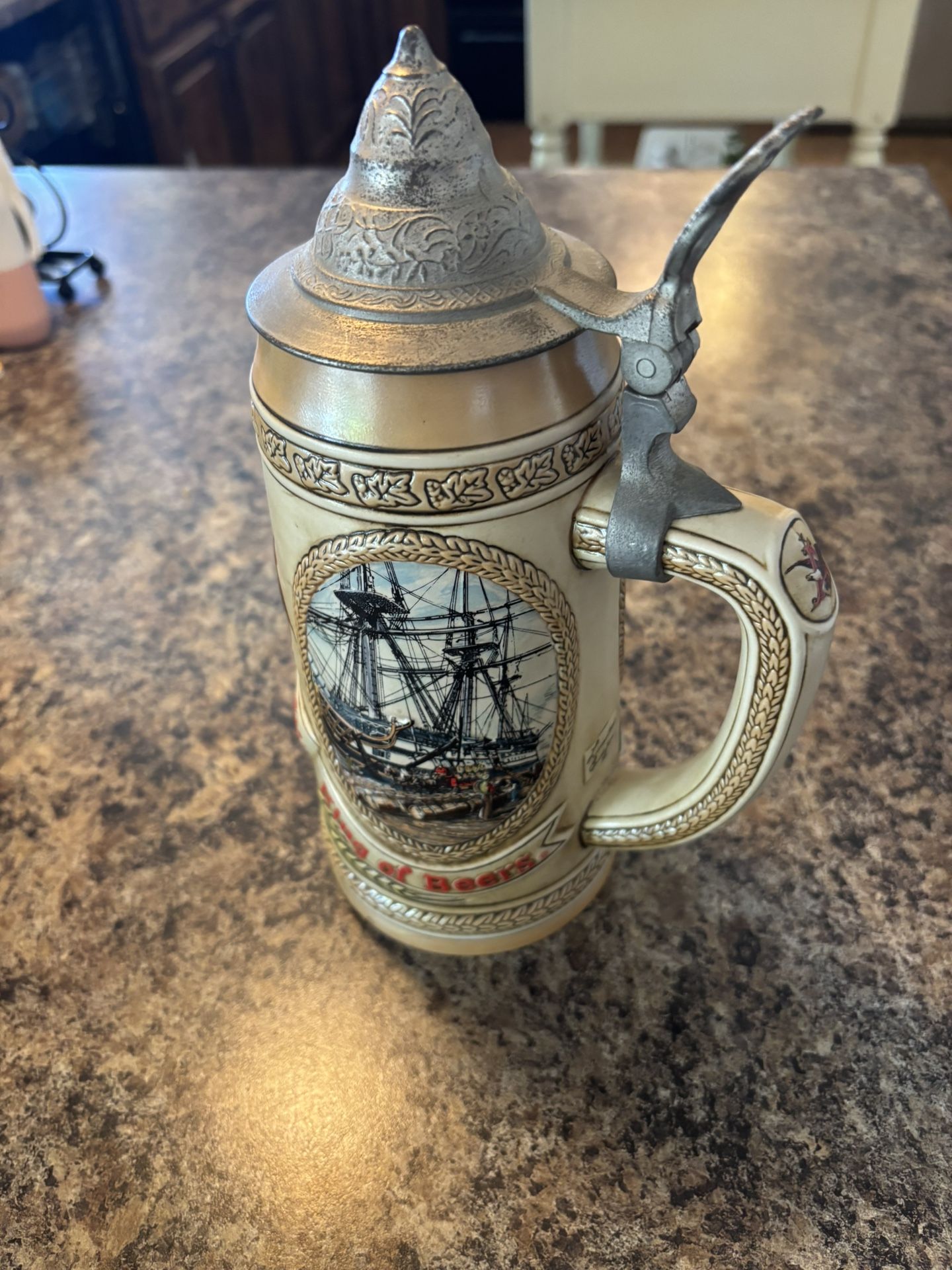Budweiser Lidded Stein Anheuser-Busch Limited Edition G Series