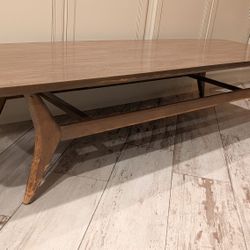 Mid-Century Coffee Table Project MCM 6' Long & Low 
