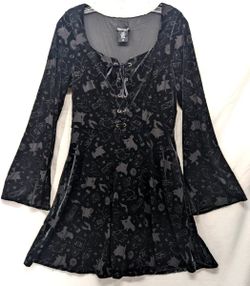 Her Universe Disney Hocus Pocus Dress Large Black