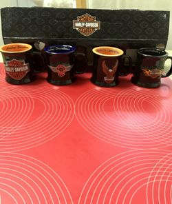 Harley Davidson 4cups shots size