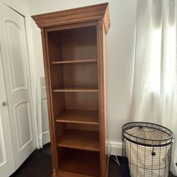 Wooden bookcase