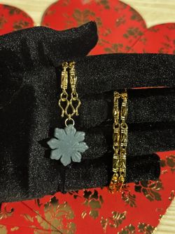 24K Gold PLATED Filipino Sun Jade Necklace