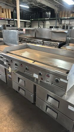 60” flat griddle