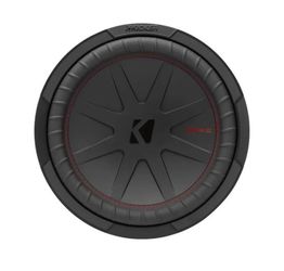 Kicker 48CWR124 CompR Series 12" subwoofer with dual 4-ohm voice coils