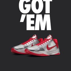 Nike Kobe 5 Caitlin Clark size 8.5