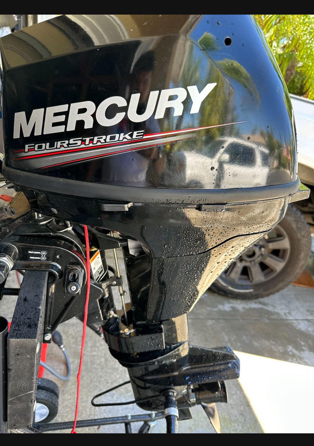 2017 Mercury Outboard 9.9hp
