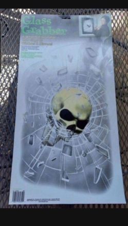 Halloween Decorations Scary Window Grabbers clings to window like a sticker but remove easily outdoor projection Box2