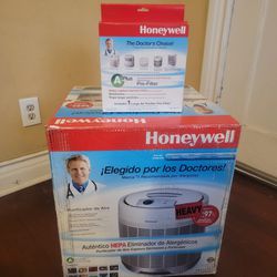 Honeywell Doctor Prescribed True Hepa Air Purifier And New Pre Filters 