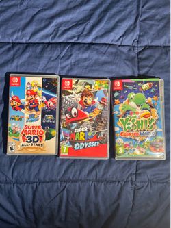 Nintendo Switch Mario Collection – 3 Games Bundle