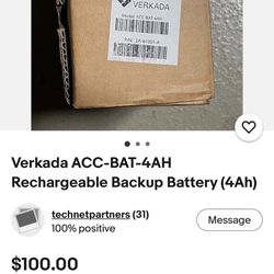 Verkada Batter 4ah