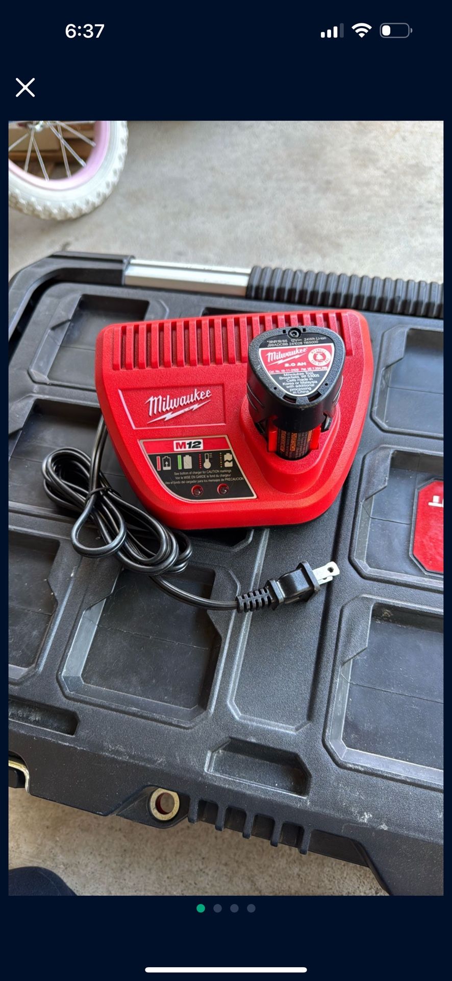 12.0 Battery And Charger Bundle