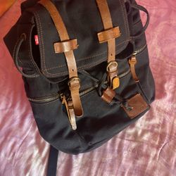 Mens Denim Backpack