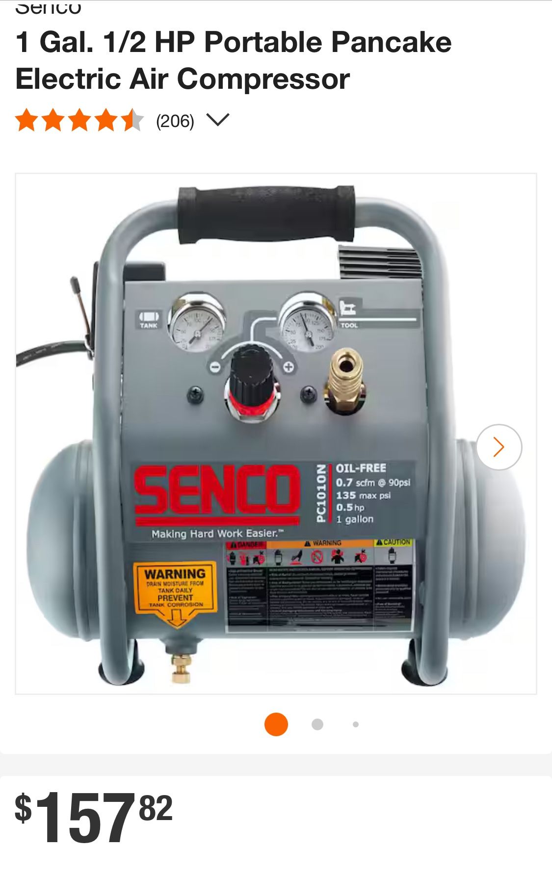 Senco Air Compressor