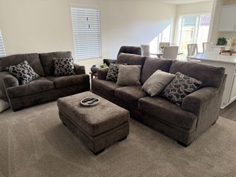 New Sofa, Love Seat And Ottoman (1 Month Old )