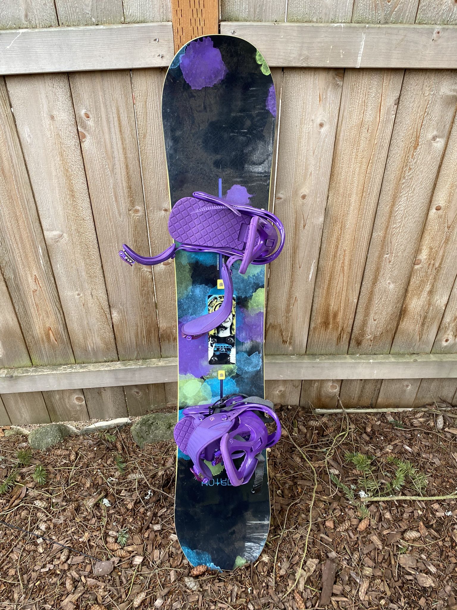 burton genie snowboard - women's 2018 NEW Squeezebox Low Life Lessons in a Look
