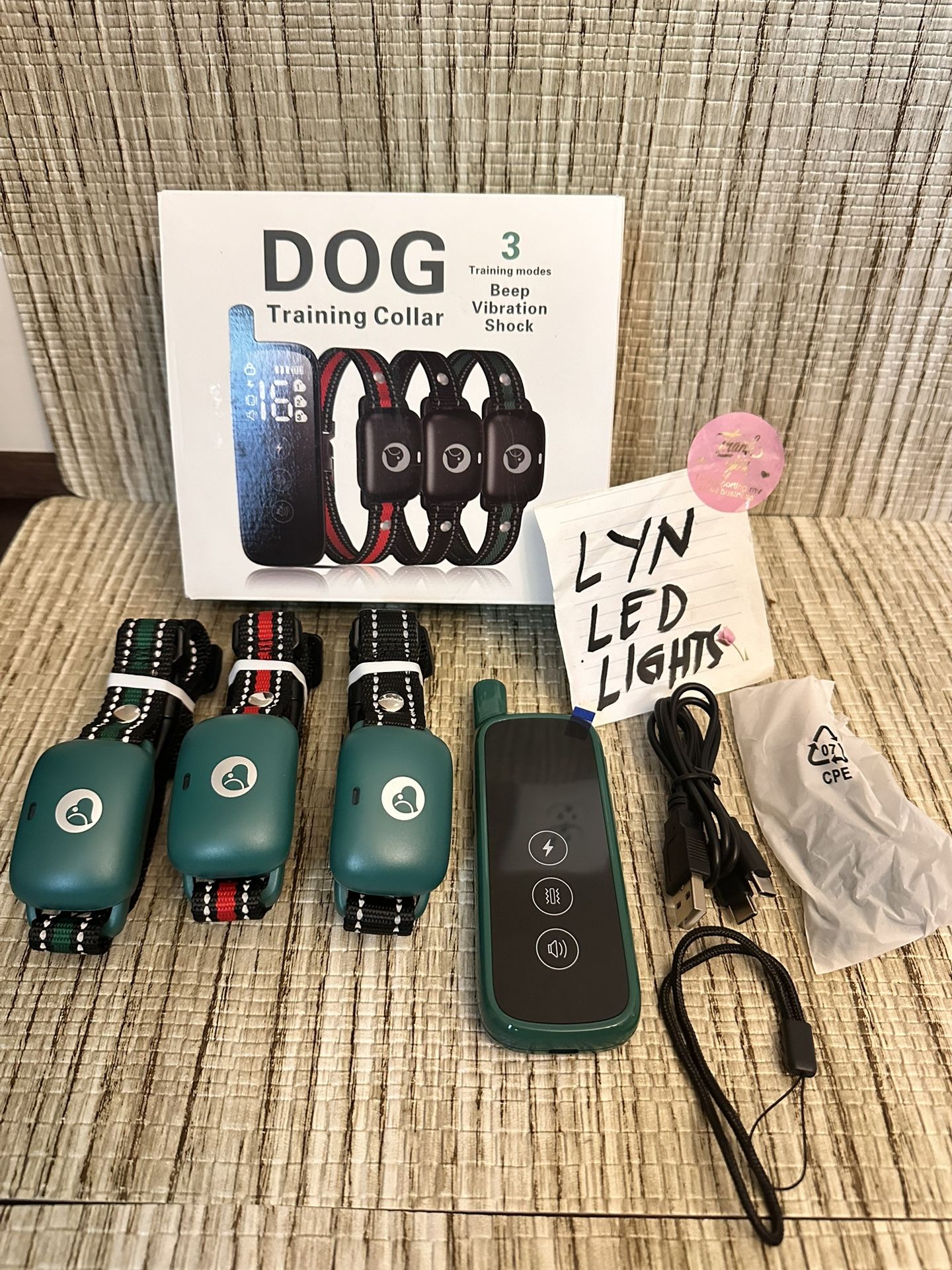 Training Shock Collar Rechargeable For 3 Dogs