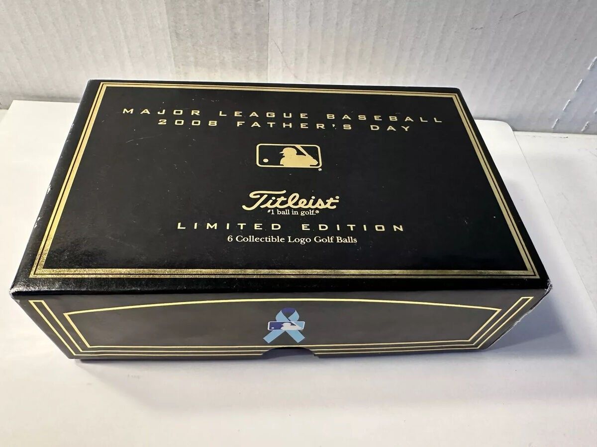New MBL Father’s Day Titleist Washington Nationals Golf Ball Limited Edition Set Golfing Clubs